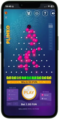 Igraj Plinko i osvoji velike nagrade!